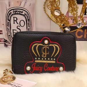 Juicy Couture Black & Bling Wallet! *NWT*